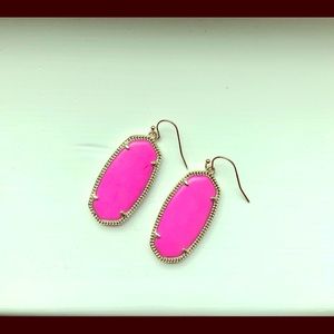 Kendra Scott Magenta Elle Earrings